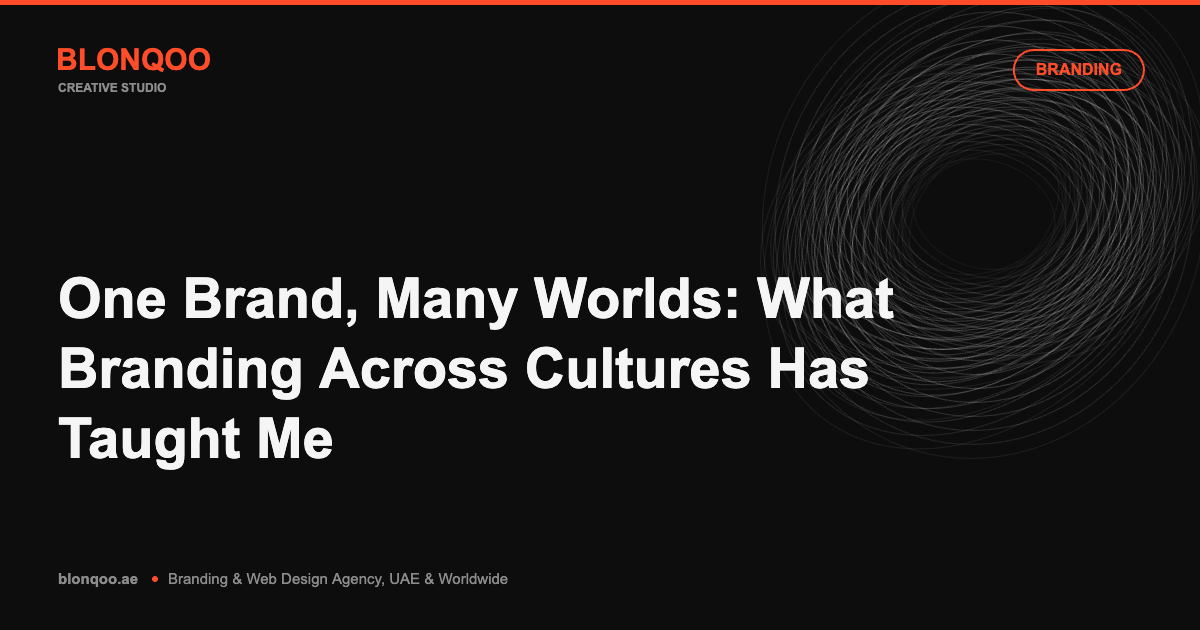 One Brand, Many Worlds: What Branding Across Cultures Has Taught Me